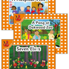 Jolly Phonics Readers (Orange Level) Set 5 (pack of 3) NEW