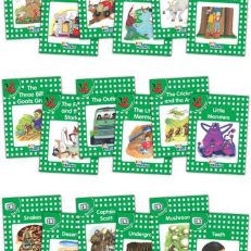 Jolly Phonics Readers, Complete Set Green Level (pack of 18)