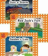 Jolly Phonics Readers (Orange Level) Set 4 (pack of 3) NEW