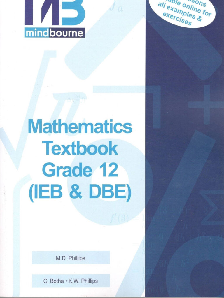 Mindbourne mathematics textbook grade 12 basically books